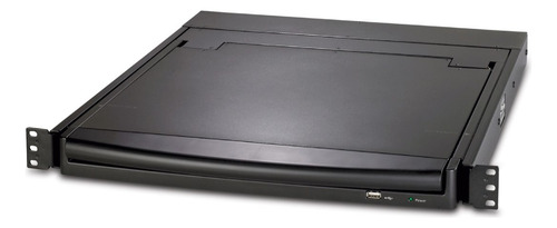 Monitor LCD Apc Apc Ap5717 de 17" para montagem em rack, cor preta