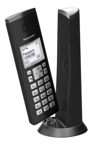 Teléfono Panasonic KX-TGK210B inalámbrico - color negro