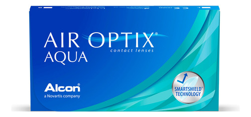 Lentes De Contacto Air Optix Aqua 6 Pzas Mensual Color Sin Color