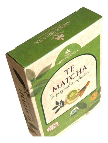 Imagen 2 de 5 de Té Matcha En Polvo - Armonisencia (doypack 50g)