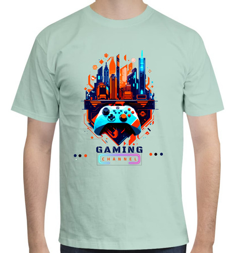 Playera Gaming Channel - Videojuegos - Gamer