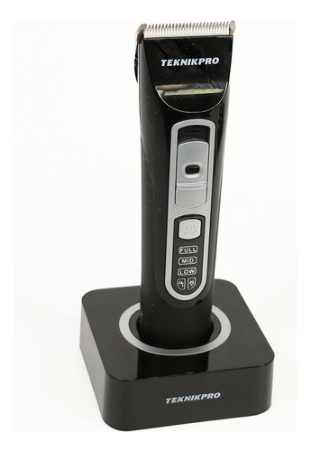 Máquina Corte Patillera Profesional Teknikpro Set Barberia