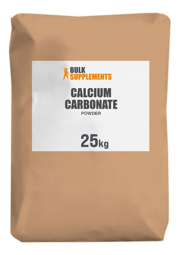 Bulk Supplements | Carbonato Calcio | 25kg | 20000 Servicios