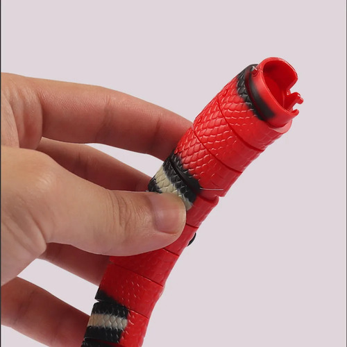 Brinquedos Interativos Para Pet Cobrinha Usb Pet Gato Cão Cor