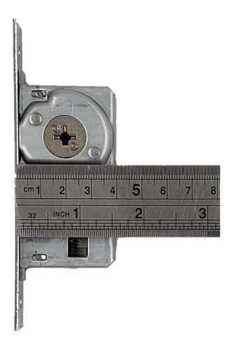Fechadura Segurança Trava Tetra Stam 1003 Inox 4 Chaves 1par