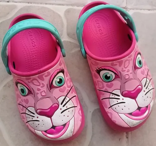 Crocs rosa cheap mercado livre