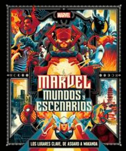 Marvel: Mundos Y Escenarios, De Dk. Editorial Dorling Kindersley, Tapa Blanda, Edición 2023 En Español, 2023