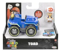 Comprar Super Mario Bros Movie Toad Con Kart De Fricción
