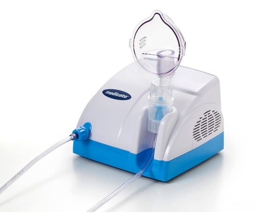 Inalador Nebulizador Md1000 Medicate Turbo Azul