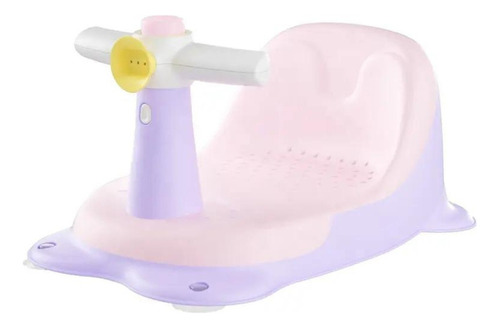 Papu Baby Asiento/silla De Baño Para Bebés, Color Rosa