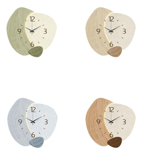 . Reloj De Pared Decoración De Pared Retro Arte De Estilo B