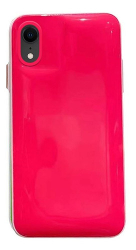 Protector Para iPhone XR Jelly Dark Pink