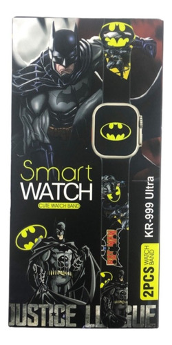 Reloj Inteligente Para Niños Super Heroes Batman Spiderman 