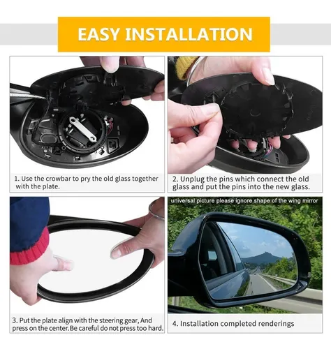 Y Luna De Espejo Derecho Para Mazda 5 06-10 12 Cx-7 07-11