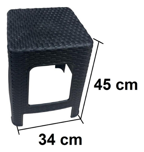 Silla X12 Unds Plástica Para Cafetería, Restaurantes, Jardin