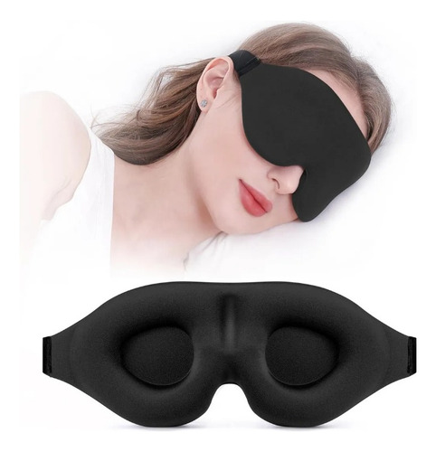 100% Anti-luz 3d Sueño Máscara De Ojo, Suave Y Transpirable