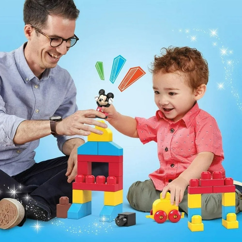 Juguetes De Construcción Megablocks Mickey 60 Piezas 60 Mickey