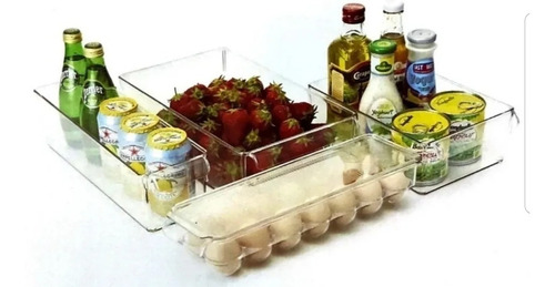 Organizadores Para Refrigerador 4 Pzas Fontal