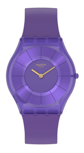 Reloj Swatch Mujer Purple Time Monthly Drops Ss08v103