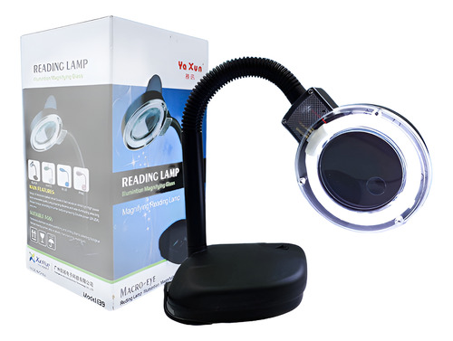 Lampara Led Con Lupa Relojeria, Uñas, Cerrajeria.