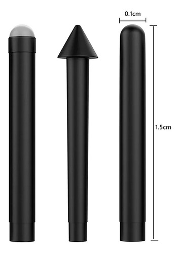 Kit De 3 Puntas De Lápiz Capacitivo Para Microsoft Surface P