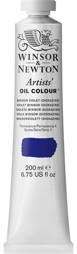 Tinta Óleo Artist Winsor & Newton 200ml S2 Cor Do Óleo 733 Violet Dioxazine