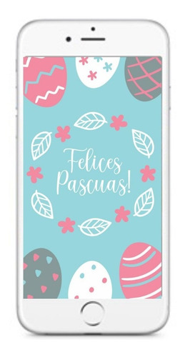 Tarjeta Saludo Felices Pascuas Digital Personalizada Whatsap