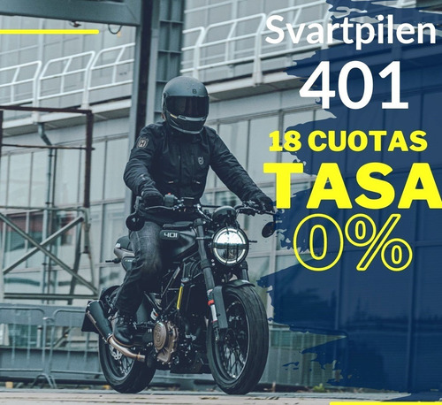 Imagen 1 de 25 de Husqvarna Svartpilen 401 Concesionario Exclusivo
