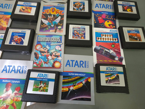Atari Coleccion De Juegos Para Atari 5200 Leer Descripcion (Usado)