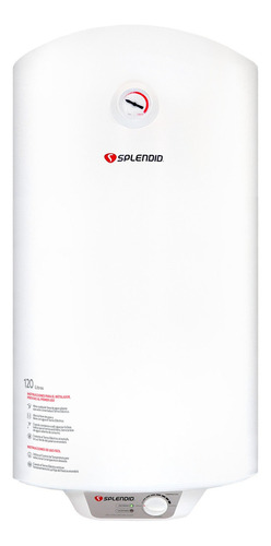 Termo Electrico Mural Splendid 120 Litros Tm-120s Color Blanco