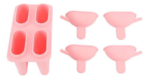 Molde De Helado De Silicona Con Palitos
