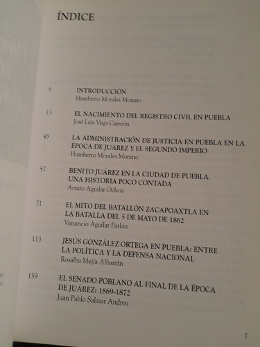 Puebla En La Época De Juárez Y El Segundo Imperio (Usado)