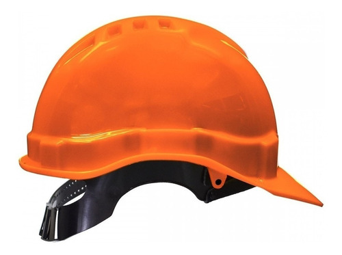 Casco De Seguridad De Obra Libus Certificado Unit Naranja