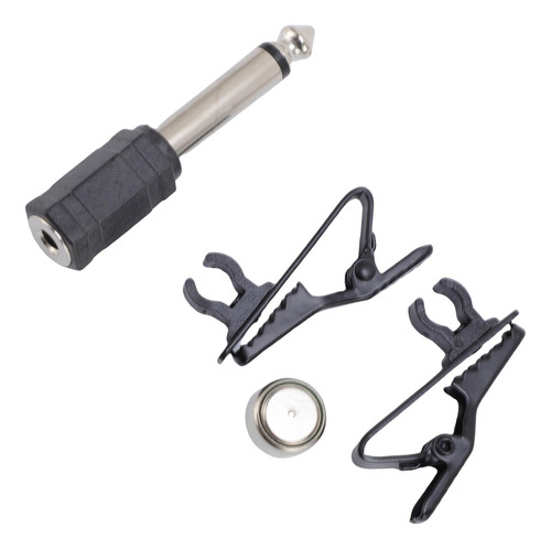 Micrófono Lavalier Clip On, Doble Micrófono Con Solapa Con C