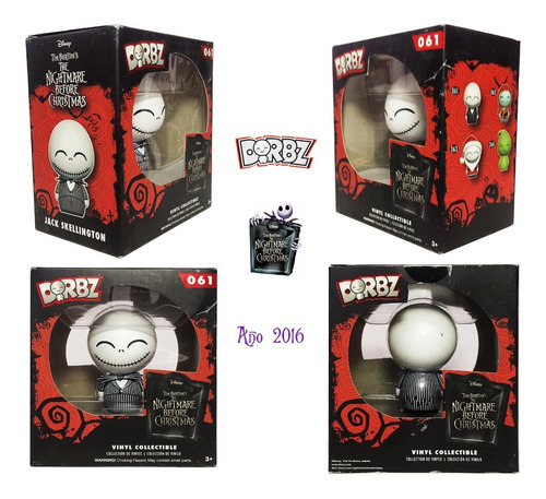 Jack & Sally Funko Dorbz 2 Figuras Año 2015 Originales (Usado)