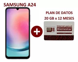 Galaxy A24 + Plan 12 Meses Internet Para El Bienestar 20 Gb