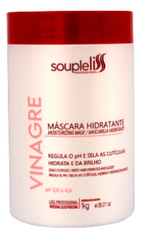 Máscara Hidratante Vinagre Capilar De Maçã Souple Liss 1kg