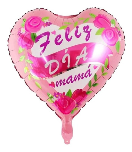 50 Globos Feliz Día De La Madre Te Quiero Mamá Mini Deco