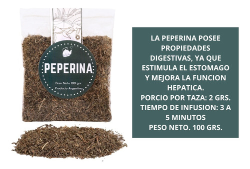 Peperina X100 Gr - Heredia