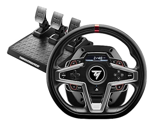 Thrustmaster T248, Volante De Carreras Y Pedales Magnéticos,