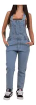 Comprar Jardinero De Jean Mono Enteritos De Mujer Mom Azul Claro 44