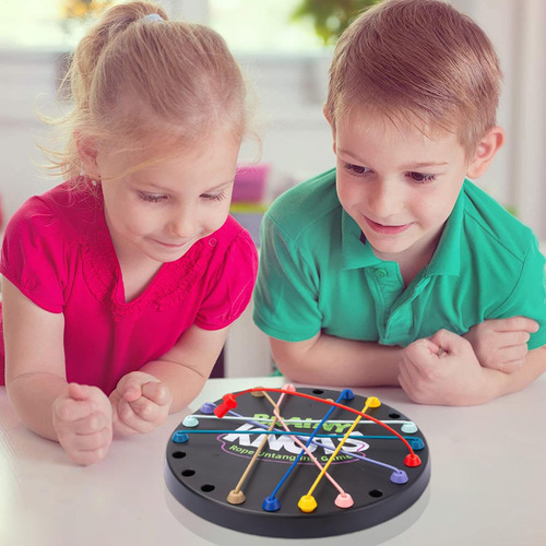 Rope Untying Game Toy, Brainy Knots Rope Untangling Table