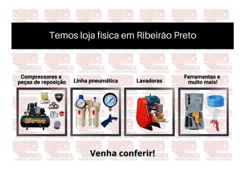 Compressor De Ar Média Pressão - Chiaperini Mod. 10mpi 110l