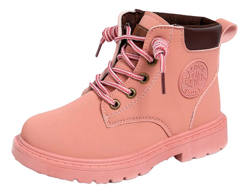 Botas Casuales Comodas Impermiables Tipo Combate Para Niños