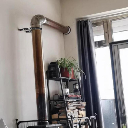Soporte Para Tubo De Chimenea, Soporte De Pared Para Colgar,