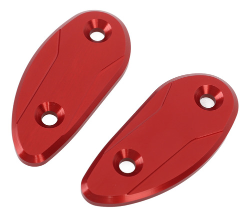 Funda Para Espejo Retrovisor De Moto, 2 Unidades, Color Rojo