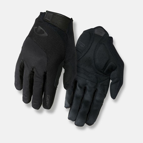 Guantes De Ciclismo Largos Giro Bravo Negros Relleno De Gel 