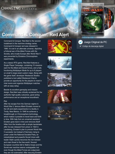 Command & Conquer : Red Alert - Descarga Digital - Pc #249