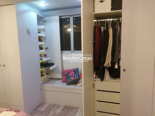 Imagem 20 de 30 de Cobertura Recém Reformada Com 02 Vagas,2 Dorms, 1 Suite 3 Banh - V7384