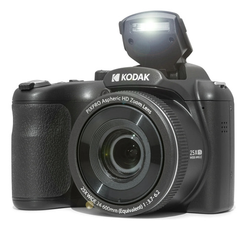 Cámara Digital Kodak Pixpro Az255-bk Negra Con Zoom 25x